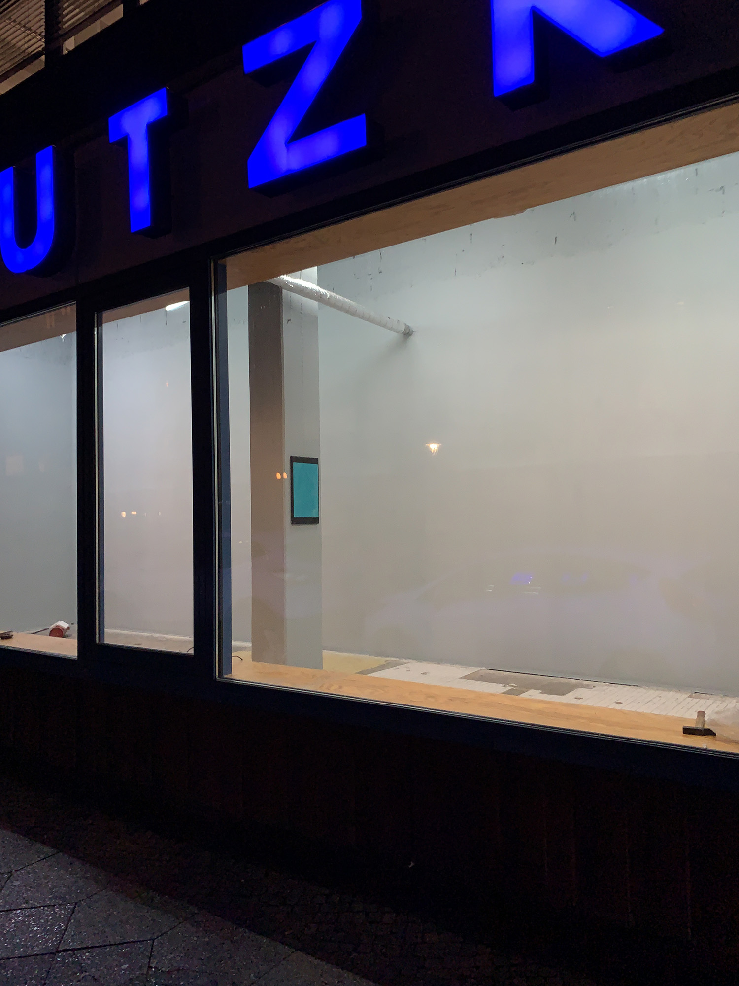 Schaufenster Vernissage